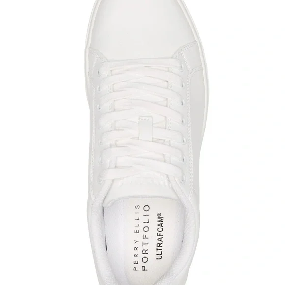 Perry Ellis • Vincent Sneaker • White Men’s 10.5 NWT 👟✨ - Picture 3 of 6
